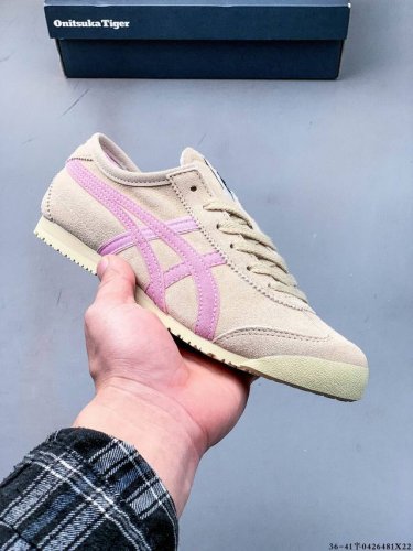 Asics Onitsuka Tiger Asics Leather Original Four-Link Tag Midsole Cardboard Stee