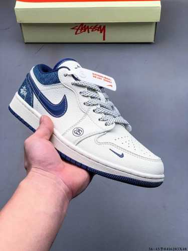 Company-Level First Layer! Nike Air Jordan 1 Low Aj1 Joe 1 Low-Top Trendy Slow S