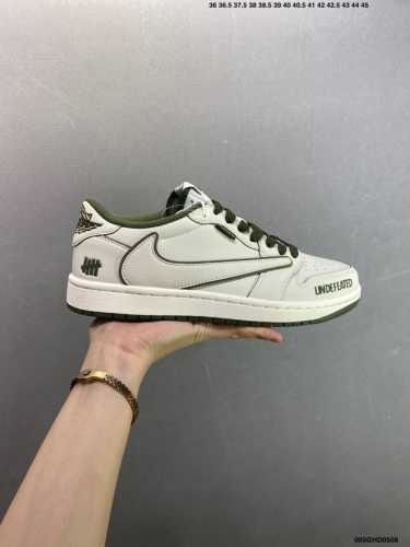 Company-Grade Undefeared X Air Jordan 1 Low Green This Design Breaks Free From T