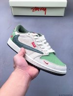 Company-Level First-Layer Nike Air Jordan 1 Low Aj1 Joe 1 Low-Top Trendy Slow-Mo