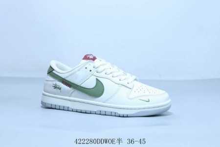 Nike Sb Dunk Low Pro Retro Low-Top Casual Skateboarding Shoes Stussy Product Cod - Click Image to Close