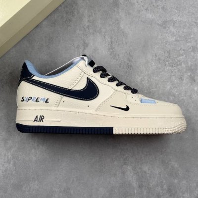Local Core Private Nike Air Force 1'07 Low Supreme Co-Branded Double-Spelling Bl