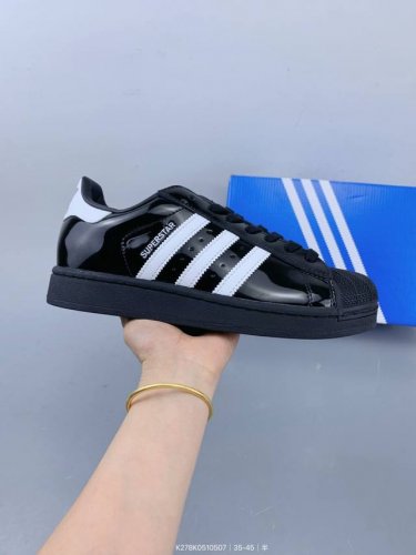 Adidas Three Leaves Men's And Women's Shoes 2025 Summer Classic Shell-Toe Leathe