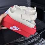 Nike Summer Toe-Exposing Velcro Two-Way Sandals With A Dual-Opening Velcro Desig