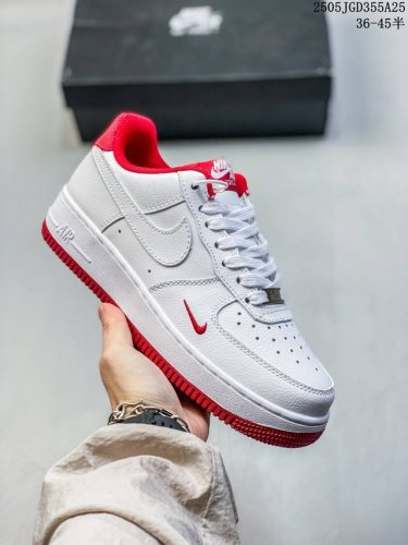 Company With Half Size Nike Air Force 1 07 Air Force One Low-Top Versatile Casua