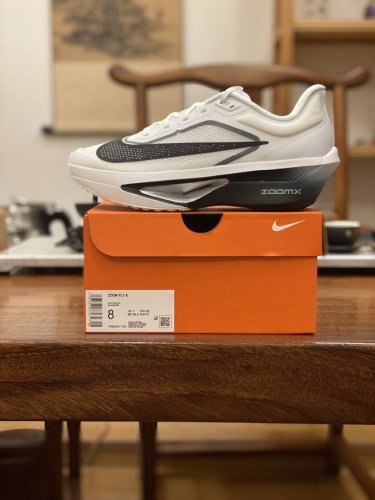 Company-Level Platform Goods Zoom Fly 6 Running Shoes White And Black Fn8454-100