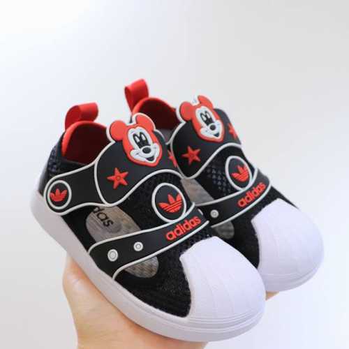 No Returns Or Exchanges. Ad Mickey Mouse-Style Soft Shell Sandals. Classic Shell