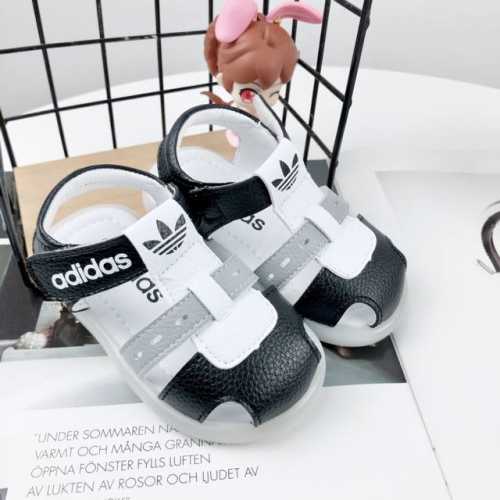 Non-Returnable/Non-Exchangeable Ad Infant And Toddler Slip-On Sandals With Velcr