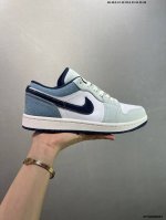 Core Private Company-Level Air Jordan 1 Retro Low White Black Gym Red Black And