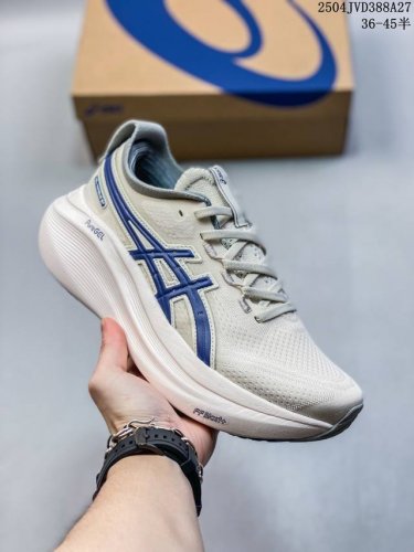 Genuine Label With Half Size Asics Nimbus27 N26 Running Shoes Men's Running Shoe