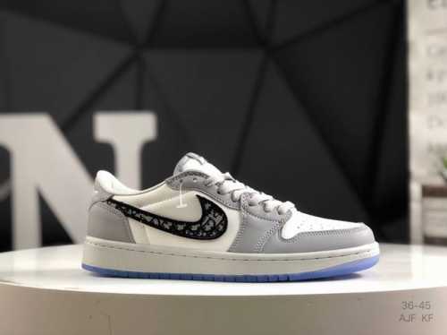 Nike Dior X Air Jordan 1 Low Dior Flag Joint Dior Joint Flag To Form A Different