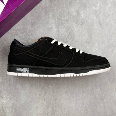 Local Core Private Nike Sb Dunk Low Black And White Sb Low-Top Casual Shoes This