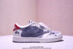 Corporate Aj1 Travis Scott X Air Jordan 1 Reverse Mocha Aj1 Joe 1 Ts Lightning J