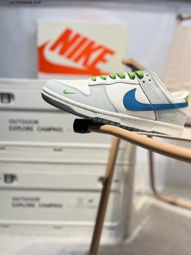 Nike Sb Dunk Low "Gucci Joint" Anniversary High-End Custom Low-Top Casual Shoes