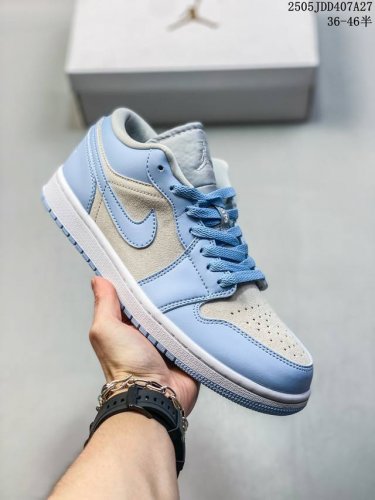 Company-Level Air Jordan 1 Low Aj1 Joe 1 Low-Top Casual Sneakers Synchronized Wi