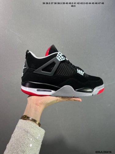 Company-Level Aj4 Air Jordan 4 Retro " Infrared " Aj4 Joe 4 Men's Cultural Baske