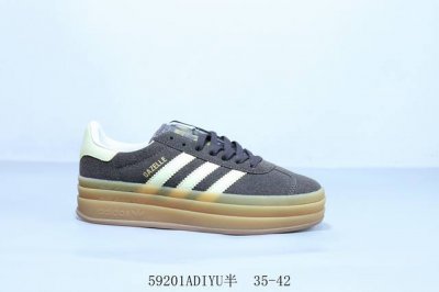 Adidas Adidas Adidas Gazelle Bold Low-Top Wear-Resistant Thick-Soled Height-Enha