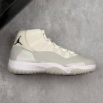 Local Core Private Air Jordan 11 Retro Sail High Top Gray Silver Aj11 Jordan 11T