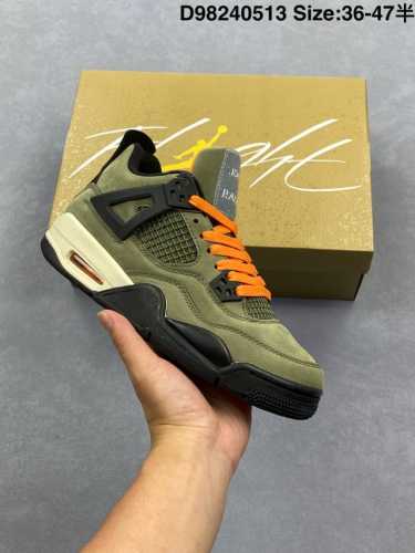 Authentic Nike Air Jordan 4 Retro Michael Jordan Aj4 Mid-Top Retro Casual Sports