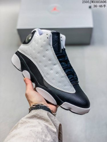 Authentic Label With Half Size Air Jordan 13 Aj13 Black And White Panda 2018 Rei