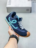 Loewe Ballet Runner 2.0 Calfskin Round-Toe Lace-Up Low-Top Casual Shoes Loewe's
