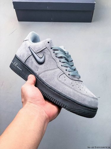 Authentic Two-Layer Label! Nike Air Force 1 Low Classic Low-Top Casual Sneakers