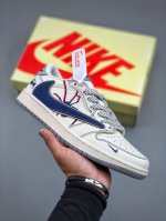 d Version Nike Dunk Low Hook Stussy Co-Branded White And Blue Spider-Man. Pro