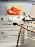 Nike Sb Dunk Low "Stussy Joint" Anniversary High-End Custom Low-Top Casual Shoes