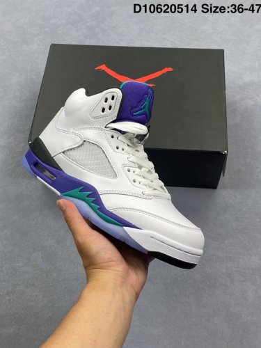 Nike Air Jordan 5 Retro Low Michael Jordan Aj5 Cushioned Anti-Slip Basketball Sh