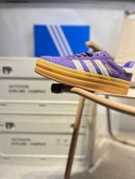 ad Originals Gazelle Bol D Clover Thick Sole Casual Non-Slip Wear-Resistant L