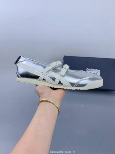 Onitsuka Tiger Mexico 66 Tgrs Mary Jane Ballet-Style Casual Shoes Size: As Shown