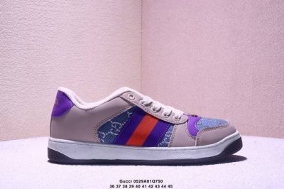 Genuine Label Gucci Distressed Screener Sneaker Nostalgic Version Original Old G