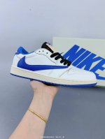 Authentic Aj1 Travis Scott X Air Jordan 1 "Reverse Mocha" Aj1 Joe 1 Ts Lightning