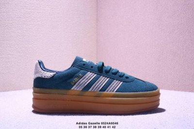 Genuine Label Adidas Adidas Gazelle Bold W Low-Top Retro Versatile Casual Sports