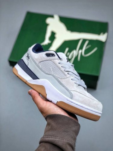Jordan Flight Court Gray-Blue Company-Grade Product Highly Recommended Air Jorda