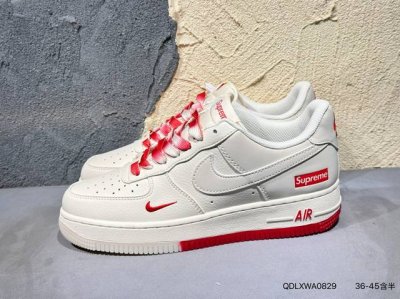 New Arrival Real-Life Photos Nike Air Force 1 "07 Low-Top Casual Sports Sneakers