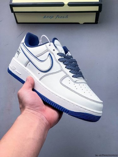 Two-Layer Authentic Label! Nike Air Force 1 Low Classic Low-Top Casual Sneakers