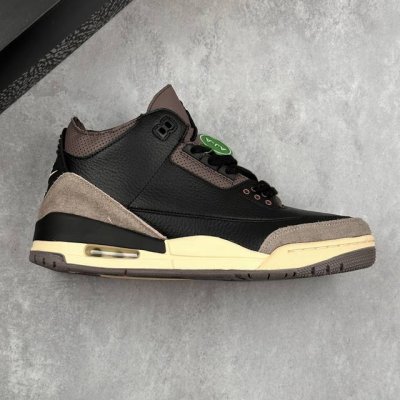 Local Core Private A Ma Maniere X Air Jordan 3 Retro Black Aj3 Joe 3 Joint Retro