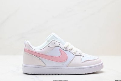 Authentic Nike Nike Court Borough Low Low-Top Versatile Breathable Casual Sports
