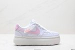 Authentic Nike Nk Court Vision Vision Alta Ltr Retro Versatile Thick-Soled Breat