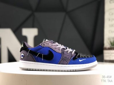 Real Label With Half Size Nike Jordan Air Jordan 1 Low Aj1 Joe 1 High Top Retro