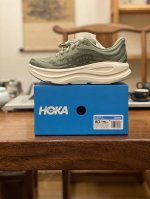 Hoka W Bondi 9 Wide High-End Cross-Country Running Shoes Bondi 9 Double-Layer Co