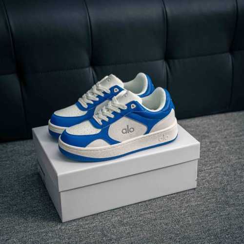 Core Private Alo25Ss New Spring And Summer Color Matching White Shoes Thick Sole
