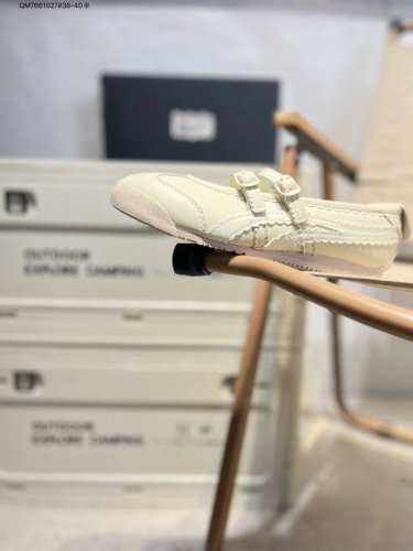 Onitsuka Tiger Mexico 66 Tgrs Onitsuka Tiger Mary Jane Ballet Shoes - Hot New Ar
