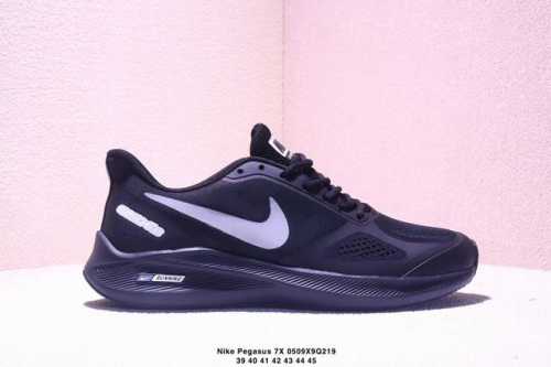 Nike Zoom Pegasus 7X Moon-Inspired Breathable Cushioning Speed Running Shoes.