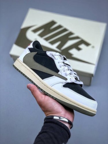 Today's Welfare Model C Version Travis Scott X Air Jordan 1 Low Aj1 Low-Top Inve