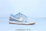 Nike Sb Dunk Low Pro Retro Low-Top Casual Skateboarding Sneakers Gray-Blue Produ