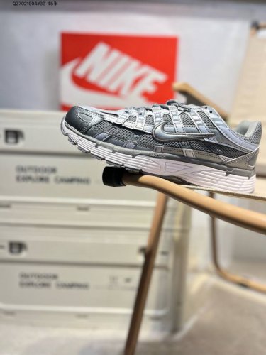 Nike P-6000 Laser Blue Retro Technology Personality Sports Dad Shoes. The Upper
