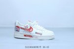 Nike Air Force 1 Af1 Nike Low-Top Air Force One Casual Sneakers Street Flowers I