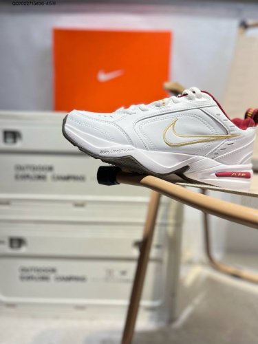 Nike Air Monarch Iv Leather Daily Versatile Shock-Absorbing Non-Slip Low-Top Cas